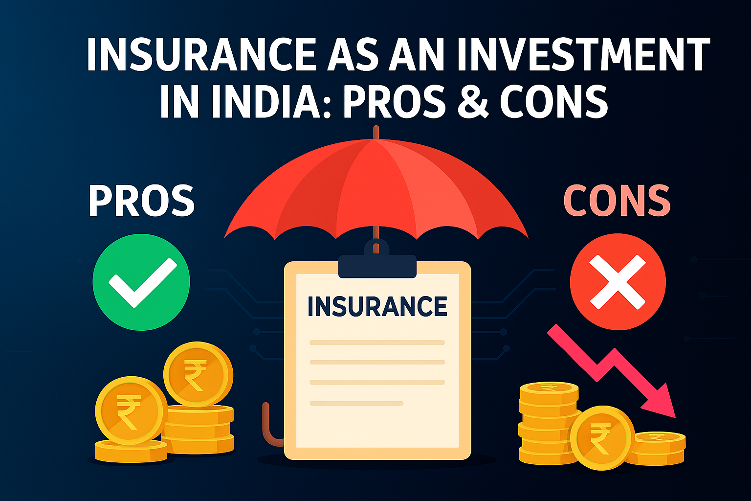 Insurance as an Investment in India: Pros & Cons Explained